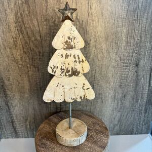 Rustic Wood Christmas Tree Holiday Decor  FAST SHIP NEW